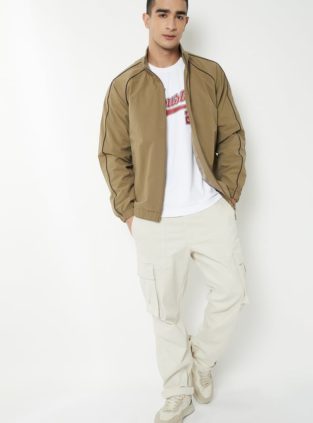 Men Sports Bomber Jacket