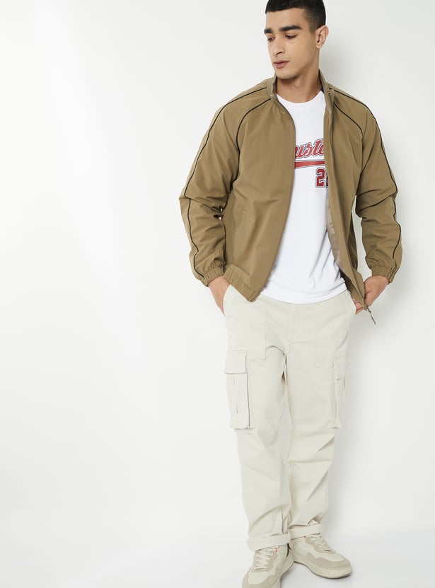 Men Sports Bomber Jacket
