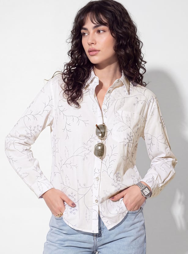 URB_N Women Striped Shirt