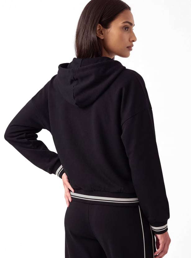 Women Sporty Hooded Jackets