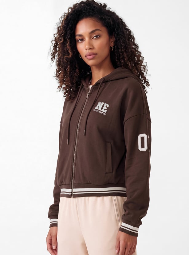 Women Sporty Hooded Jackets