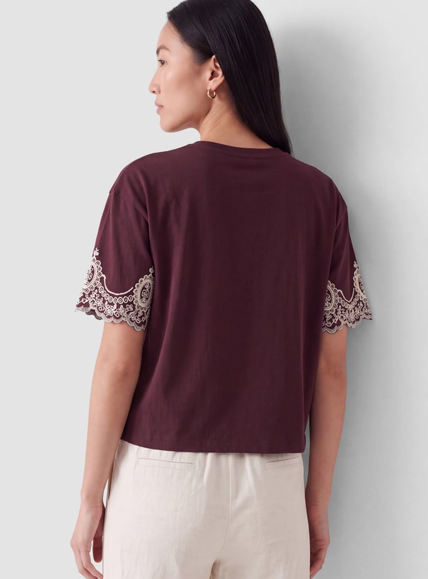 Women Embroidered Top