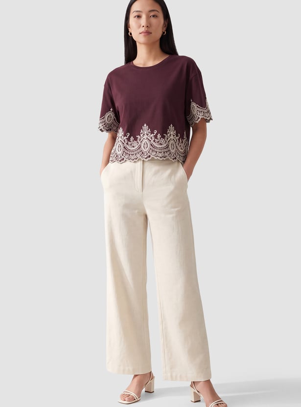 Women Embroidered Top
