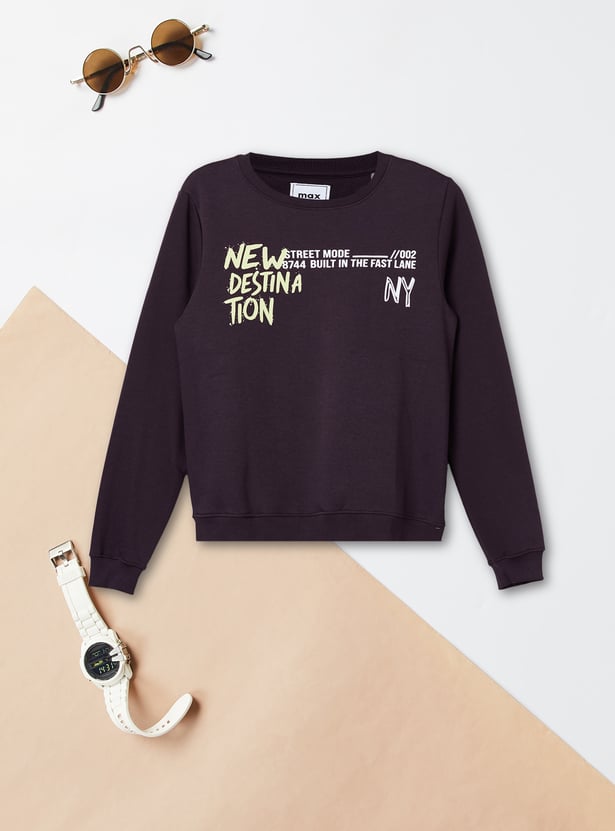 Boys Printed Sweatshirt