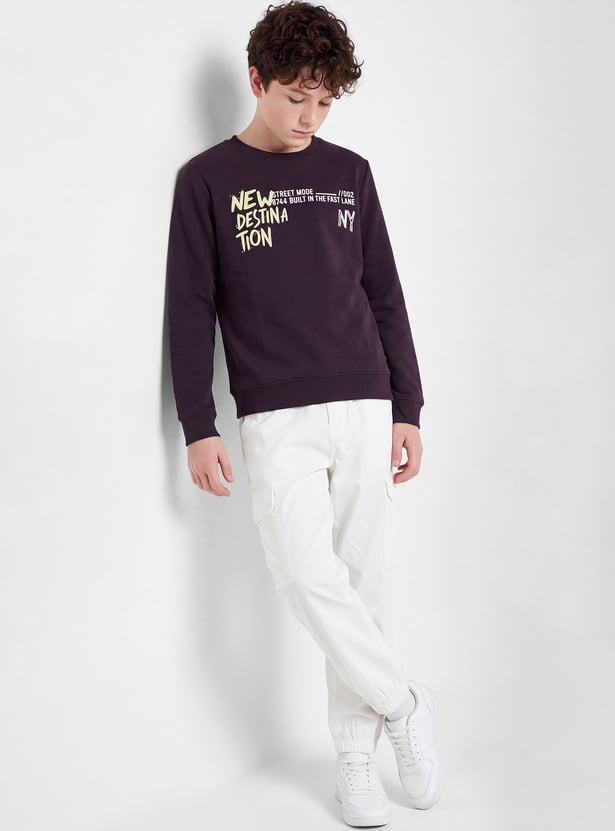 Boys Printed Sweatshirt