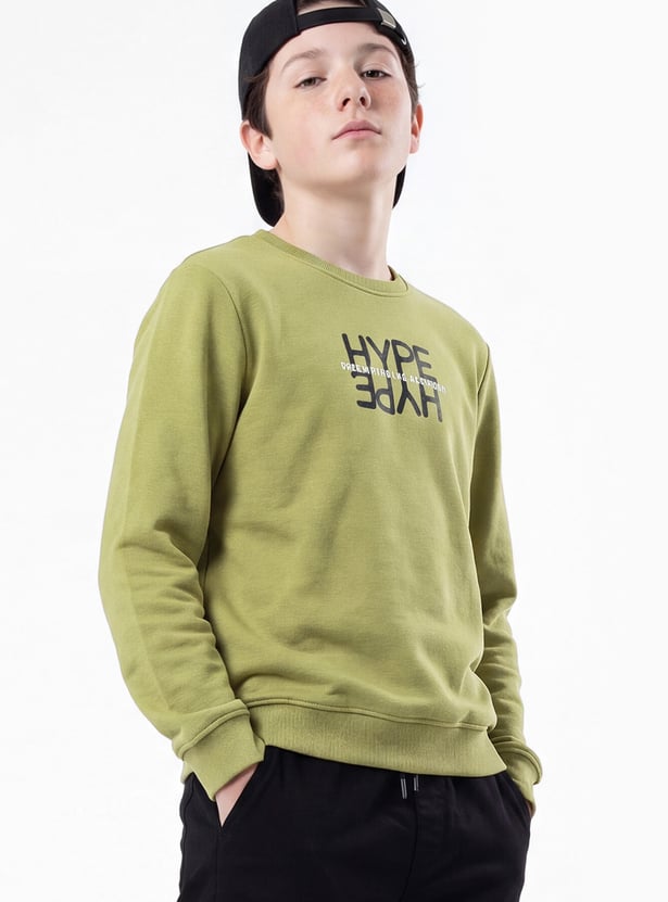 Boys Printed Sweatshirt