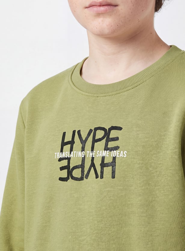 Boys Printed Sweatshirt