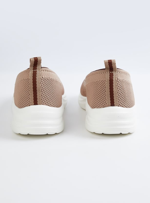Women Knit Slip-On Sports Shoes