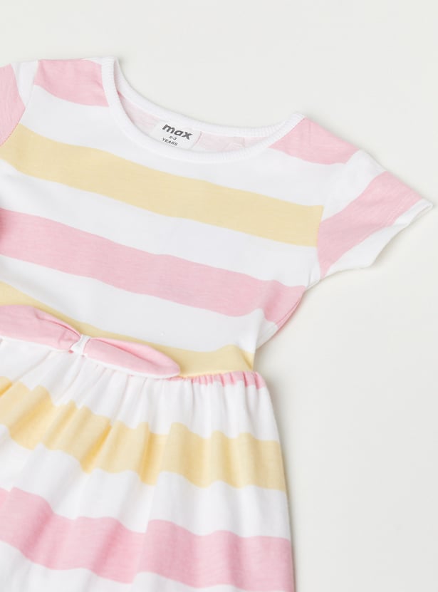 Girls Striped Dress