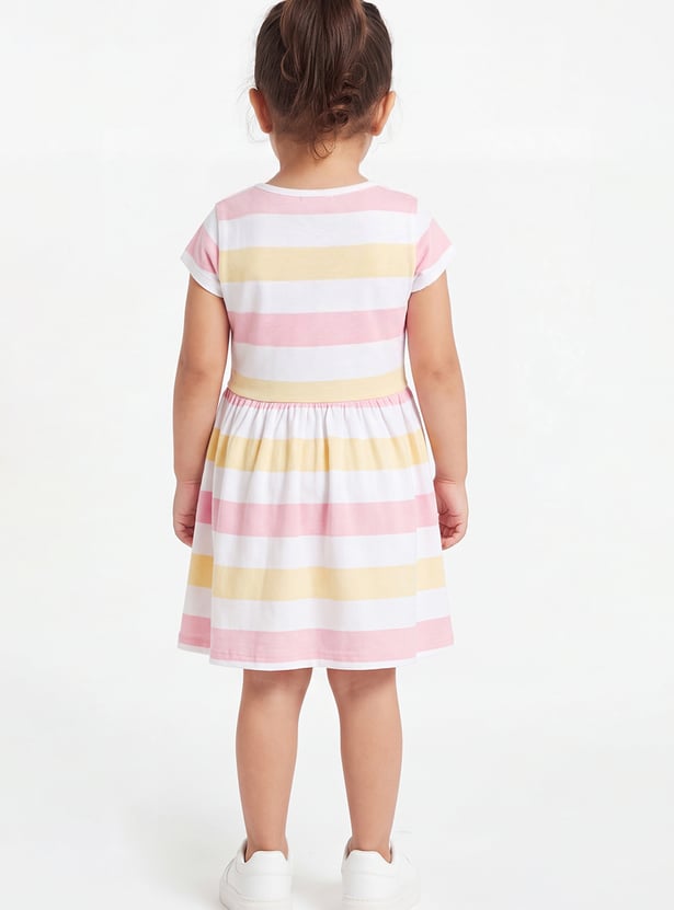 Girls Striped Dress
