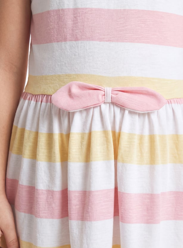 Girls Striped Dress