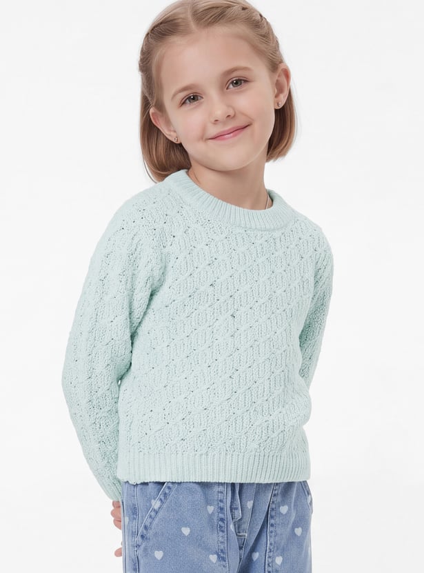 Girls Knitted Sweater