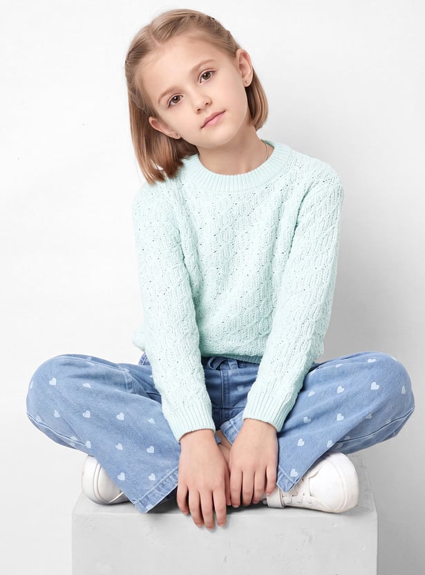 Girls Knitted Sweater
