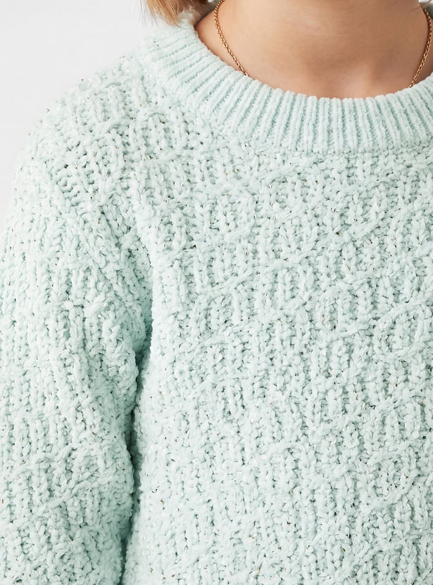 Girls Knitted Sweater