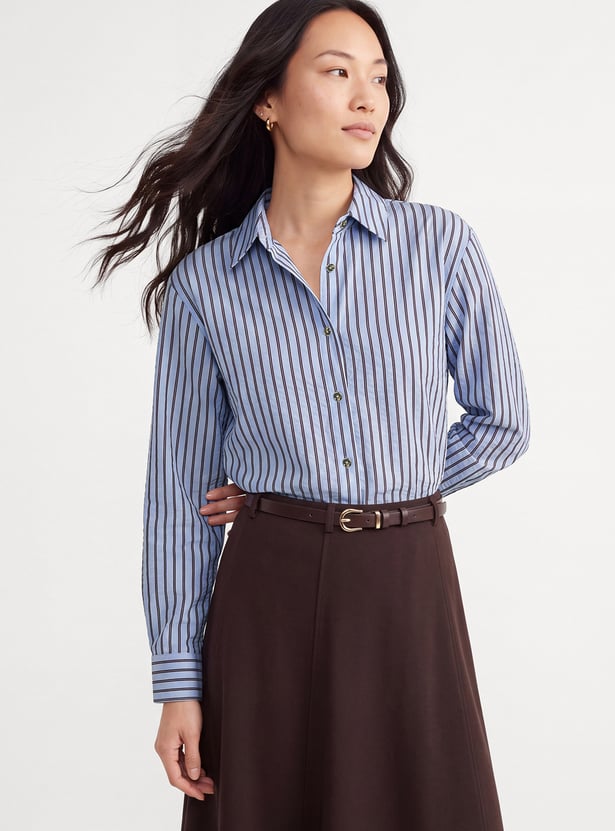 Women Striped Shirt