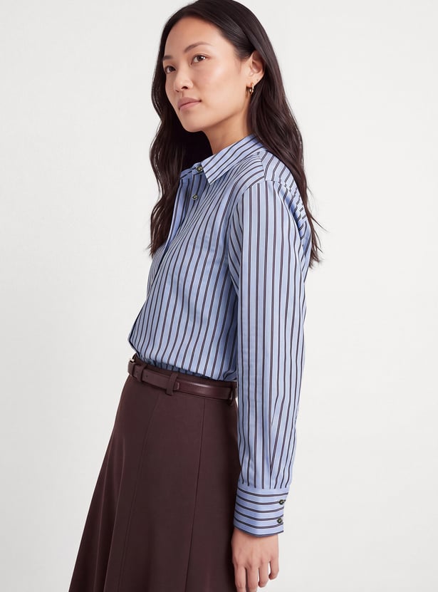 Women Striped Shirt