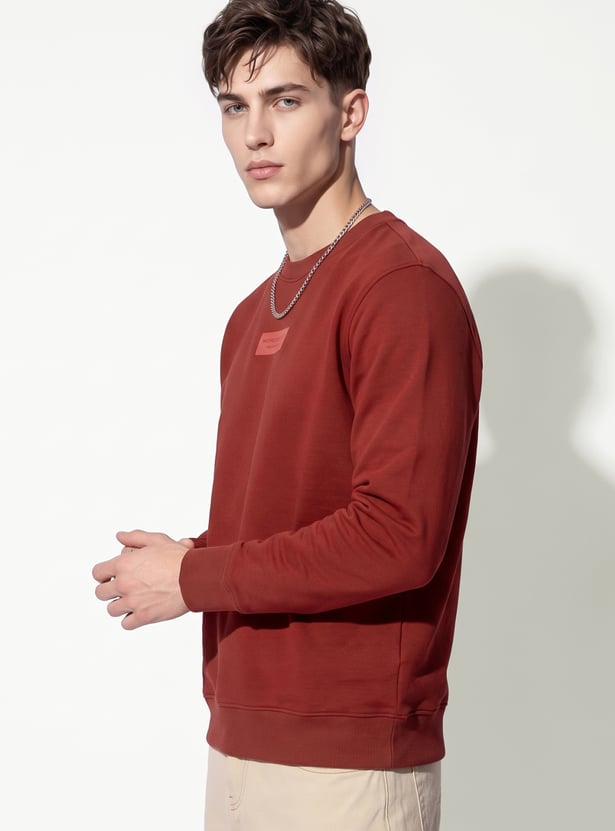 URB_N Men Solid Sweatshirt