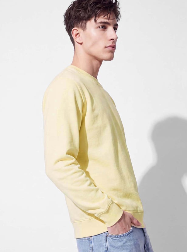 URB_N Men Solid Sweatshirt