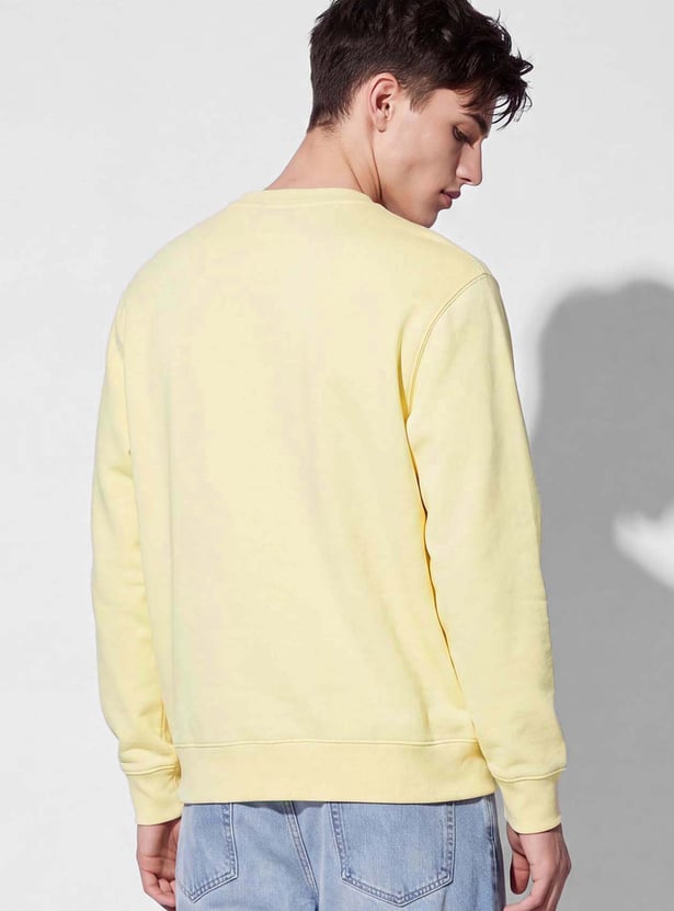URB_N Men Solid Sweatshirt