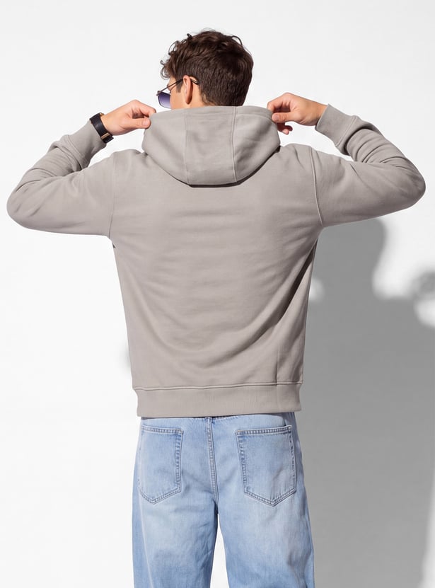 URB_N Men Printed Hoodie