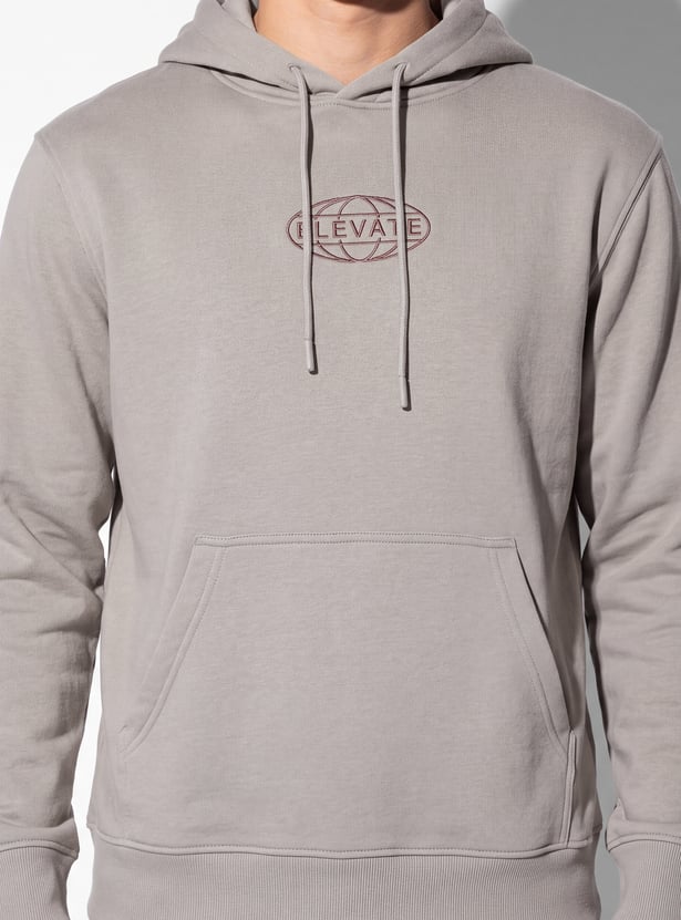 URB_N Men Printed Hoodie