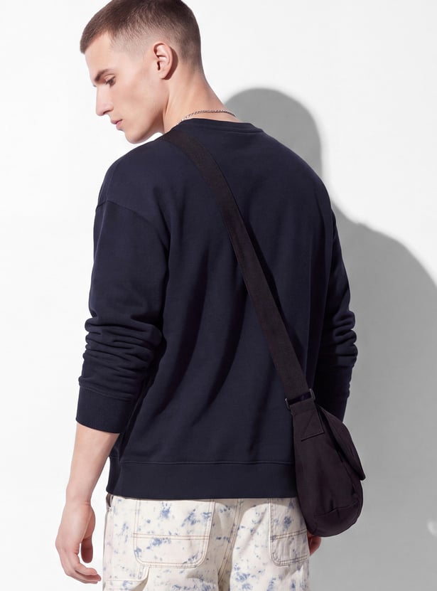 URB_N Men Embroidered Sweatshirt