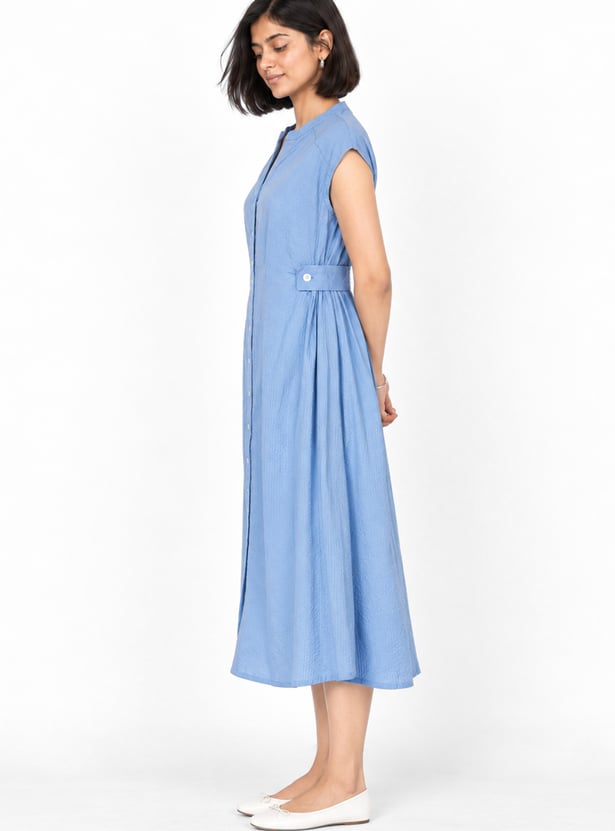 Women Solid A-line Dress