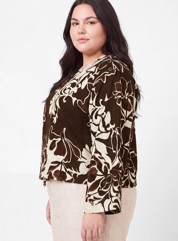 Women Floral Print Top