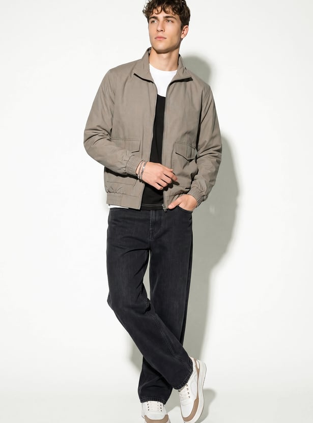 URB_N Men High-Neck Jacket