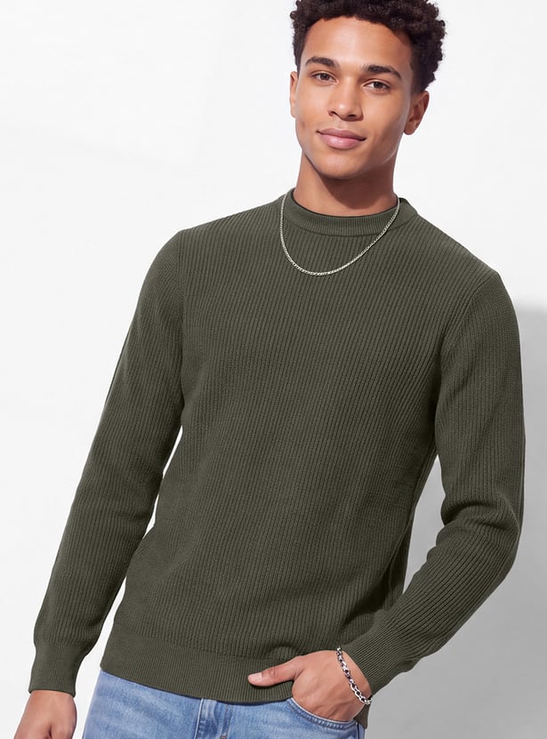 URB_N Men Knit Pullover Sweater