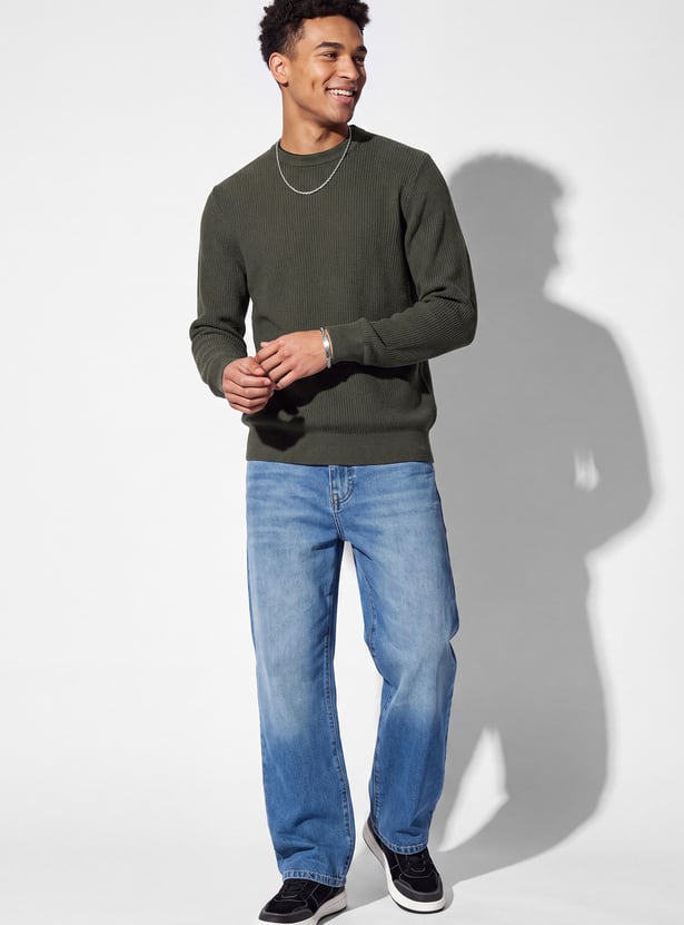 URB_N Men Knit Pullover Sweater