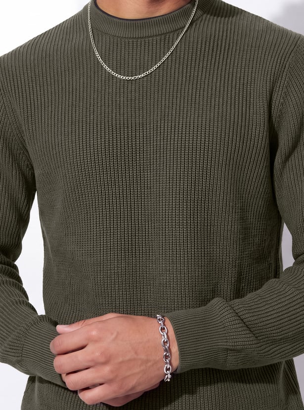 URB_N Men Knit Pullover Sweater