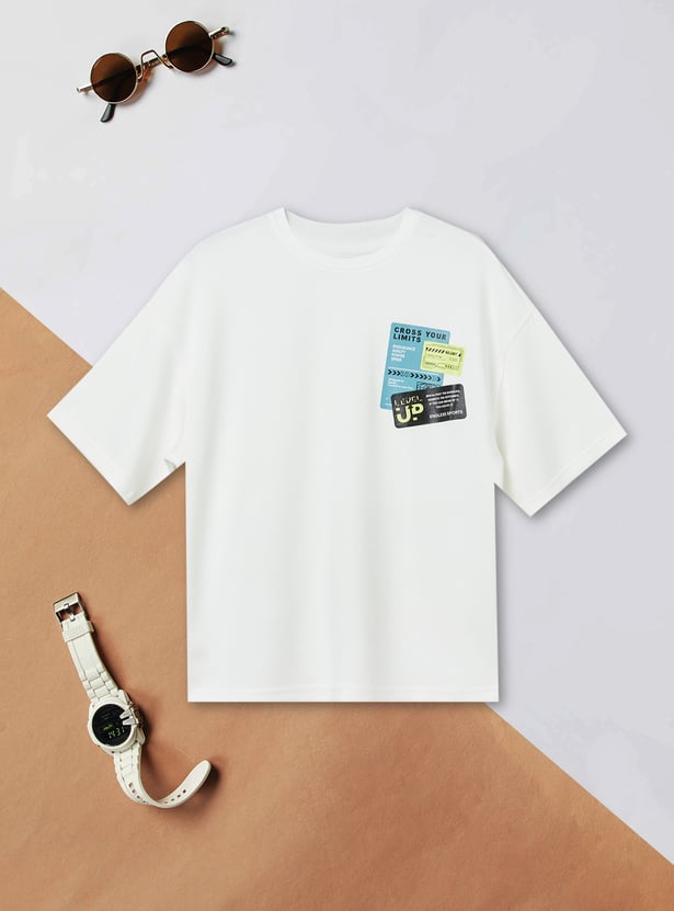 Boys Back Printed T-shirt