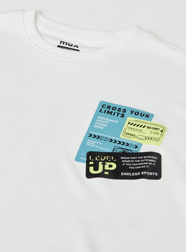 Boys Back Printed T-shirt