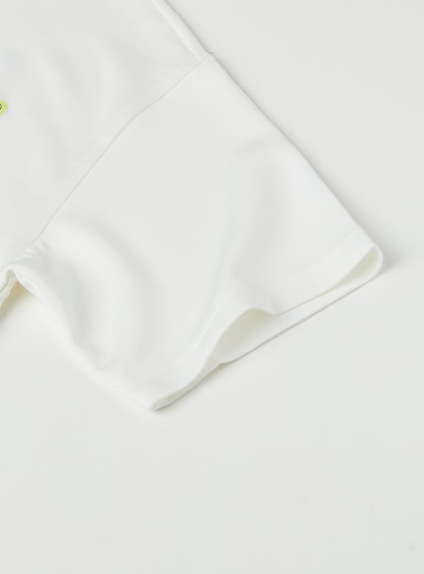 Boys Back Printed T-shirt