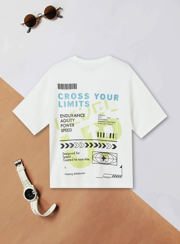 Boys Back Printed T-shirt