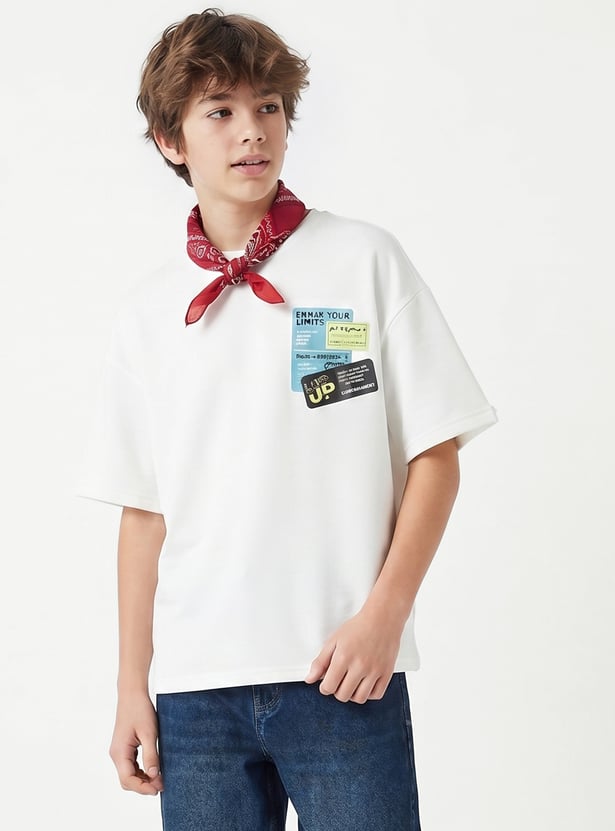 Boys Back Printed T-shirt