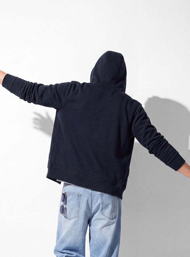 URB_N Men Zip Through Hoodie