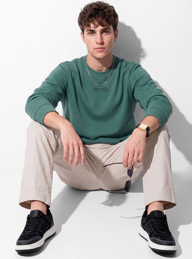 URB_N Men Printed Sweatshirt