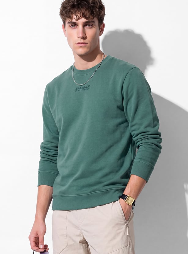 URB_N Men Printed Sweatshirt