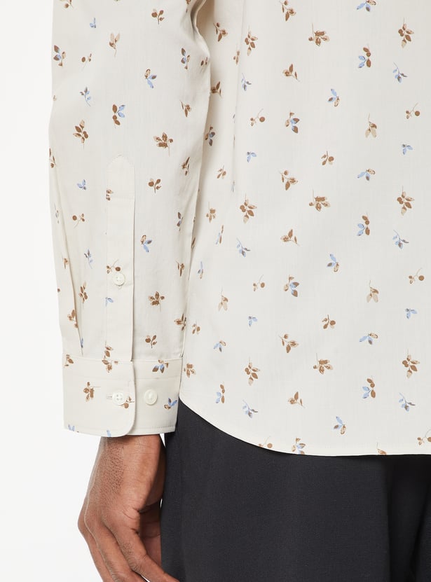 Men Printed Slim Fit Shirt