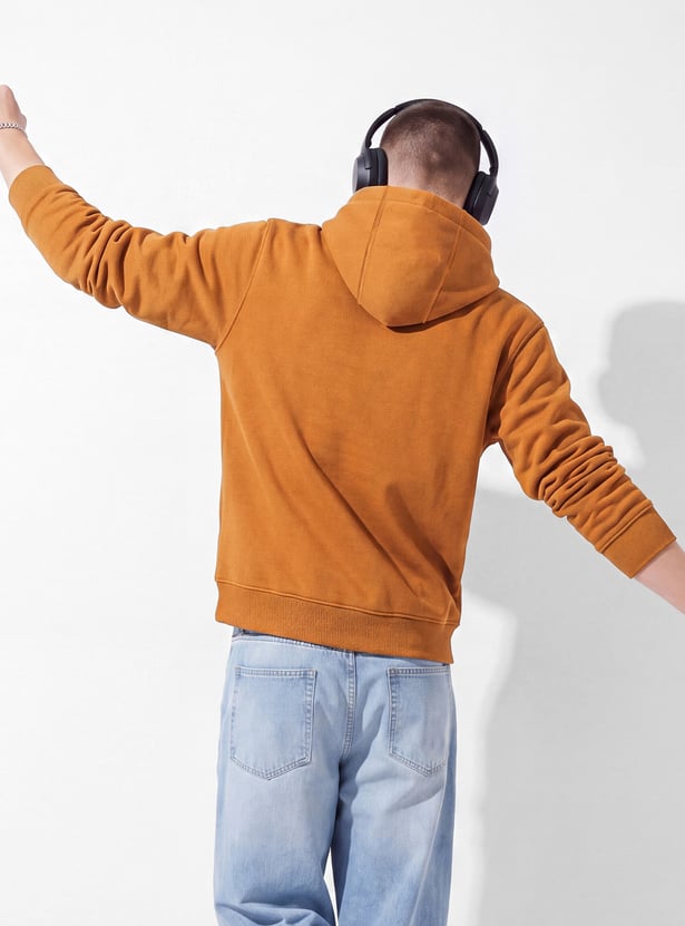URB_N Men Printed Hoodie