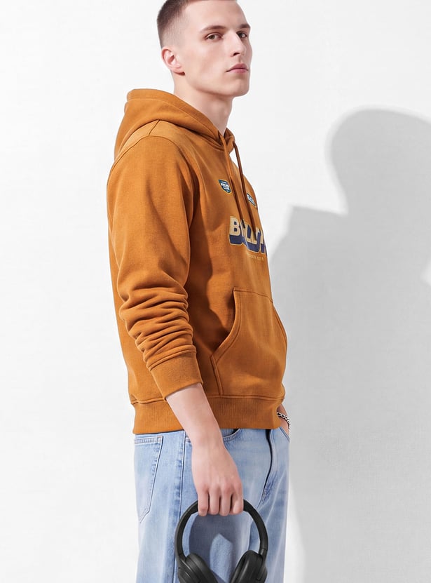 URB_N Men Printed Hoodie