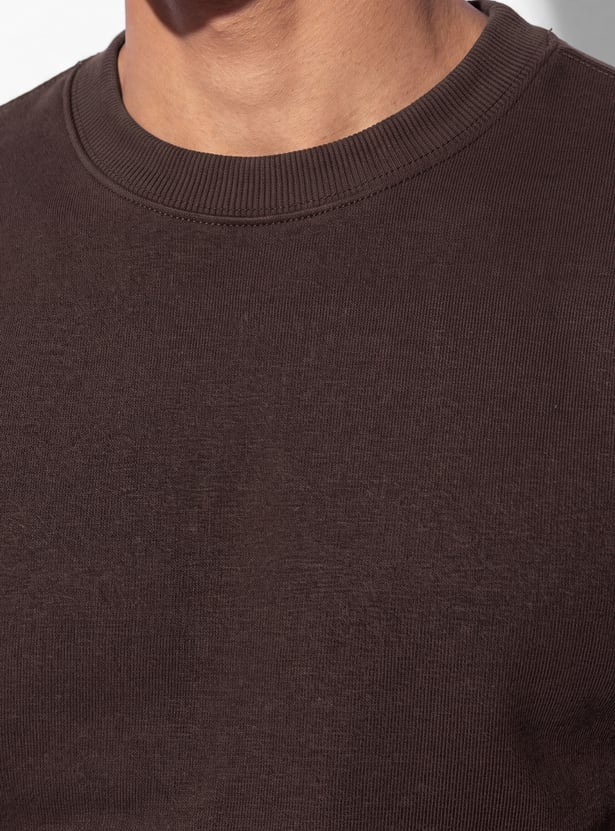 URB_N Men Solid Sweatshirt