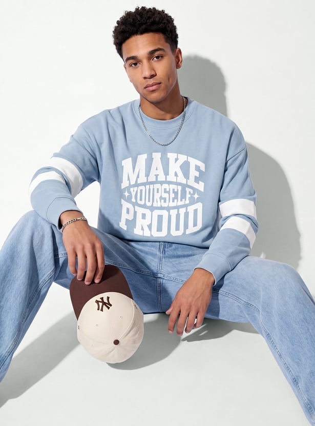 URB_N Men Printed Sweatshirt