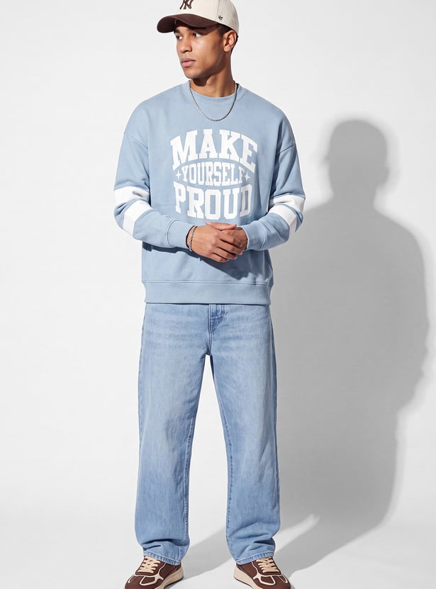 URB_N Men Printed Sweatshirt