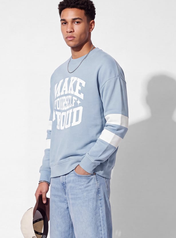 URB_N Men Printed Sweatshirt