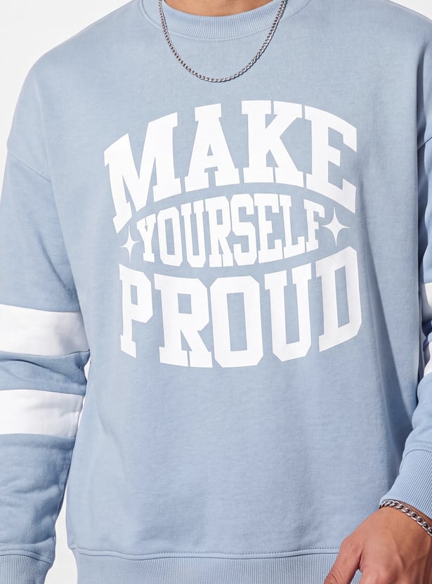 URB_N Men Printed Sweatshirt