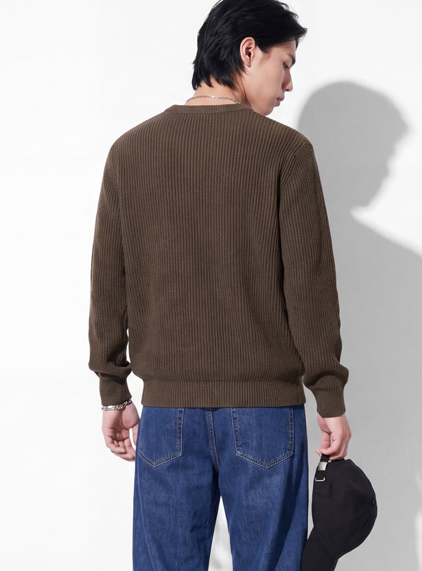 URB_N Men Textured Sweater