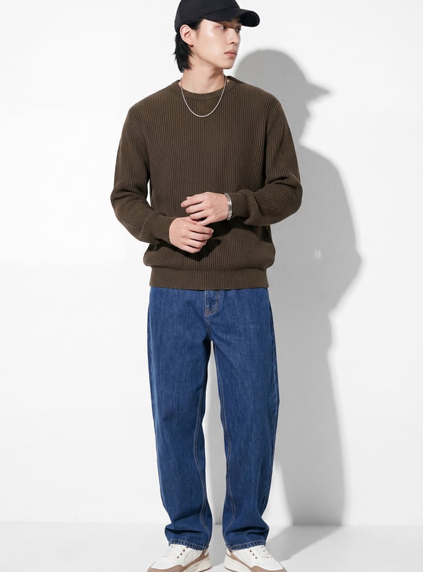 URB_N Men Textured Sweater